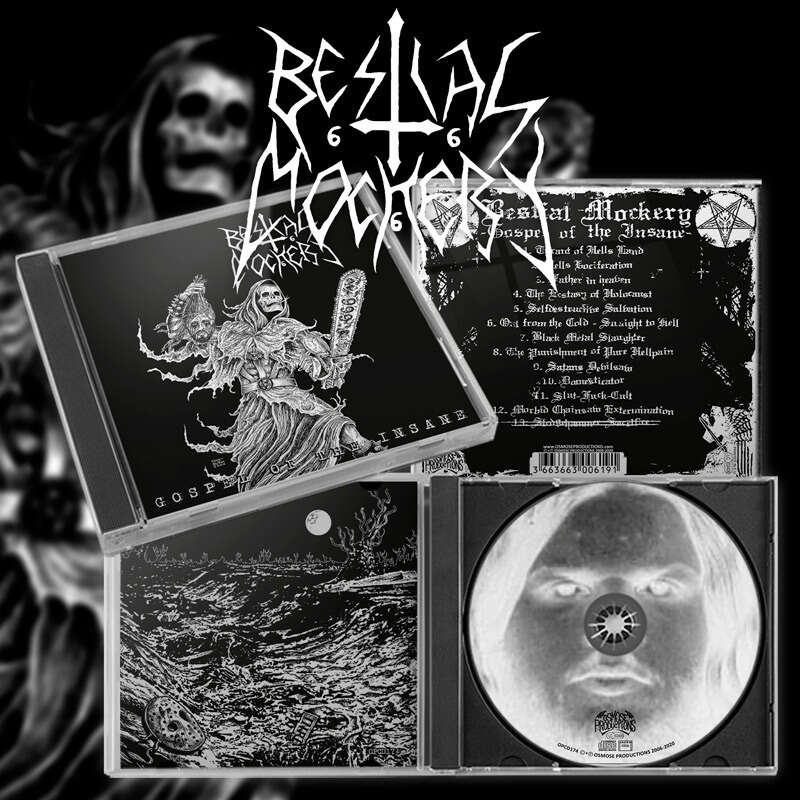 BESTIAL MOCKERY Gospel Of The Insane (CD)